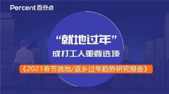 “就地过年”成打工人重要选项 百分点科技发布牛年春节报告